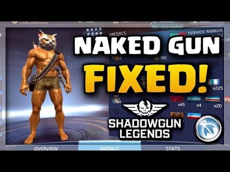 NAKED GUN 1 0 IS BACK Shadowgun Legends HIDDEN RIBBON YouTube