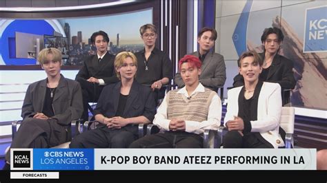 Meet K Pop Band Ateez They Are Performing At Kcon At Crypto Arena