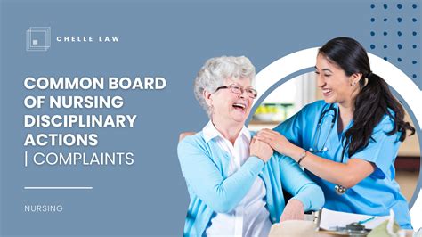 Nursing Board Complaints 5 Most Common Disciplinary Actions