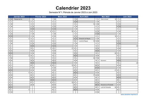 Calendrier Vierge Avril 2023