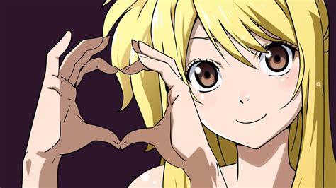 Download Magical Lucy Heartfilia From Fairy Tail Wallpaper