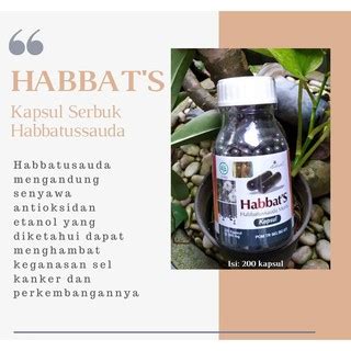 Jual Habbats Habbatussauda Murni Kapsul Jintan Hitam Black Seed