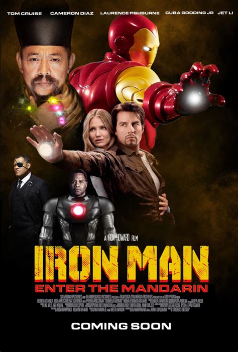 My Iron man 3 Tom Cruise fan poster Inspired by Jasonandwho, Ironman 1 ...