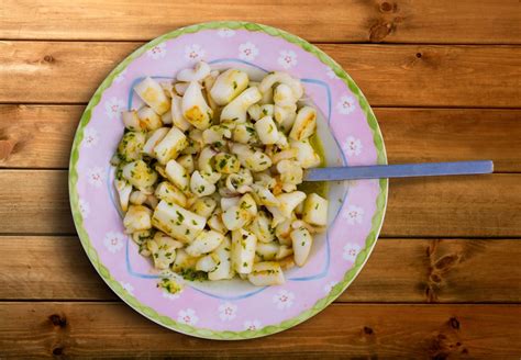 Grilled Cuttlefish With Garlic And Parsley Tender Recipe