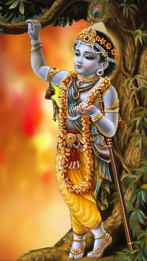 Bal Krishna Bal Krishna Hindu God Bhakti Devotional God Hd Phone