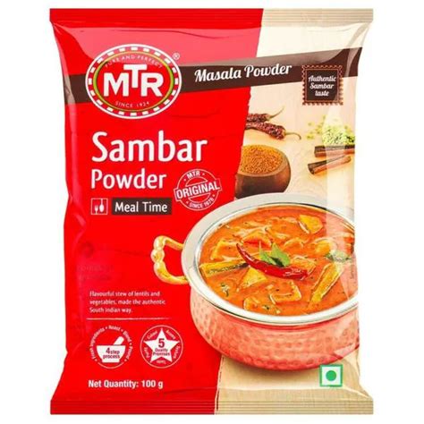 Mtr Sambar Powder G Jiomart