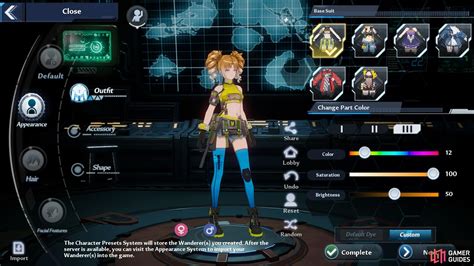 Tower of Fantasy Character Creation and Customization Guide - Customization - Gameplay Systems ...