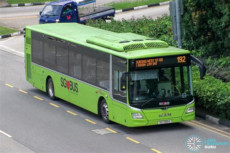 Bus 192 Sbs Transit Man A22 Euro 6 Sg1765h Land Transport Guru