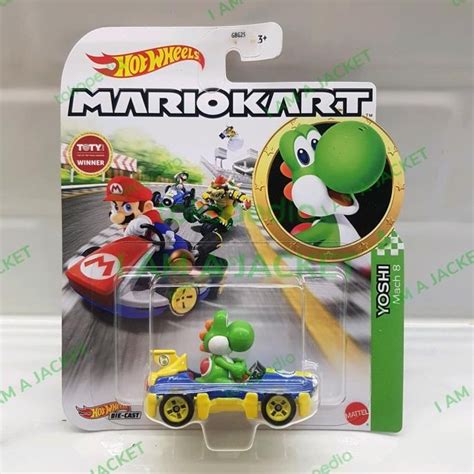 Hot Wheels Mario Kart Yoshi Mach 8 Mariokart Hotwheels HW Shopee Philippines