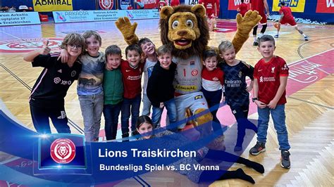 Zu Gast Bei Den Lions Traiskirchen Vs Bc Vienna Youtube