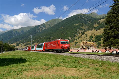 HGe 4 4 II 103 Der MGB Zwischen Ulrichen Und Obergesteln