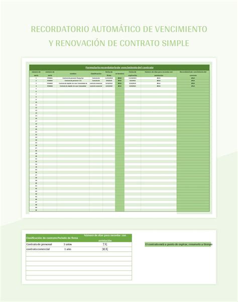 Plantilla De Formato Excel Formulario De Registro De Recordatorio De