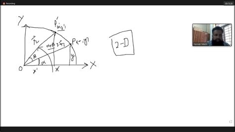 Lec 7 Direction Cosines In Matrix Form Mechanics Youtube