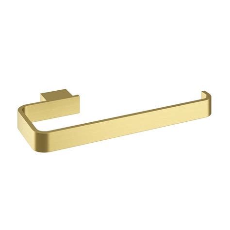 Pure Brushed Brass Towel Bar