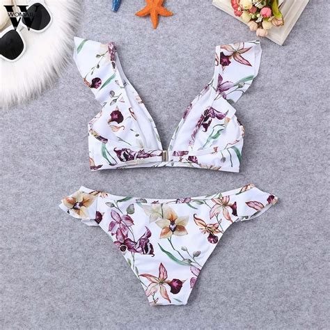 Women S Bikini Swimsuit Hot Sale Printed Bikini Set Sexy Swimwear