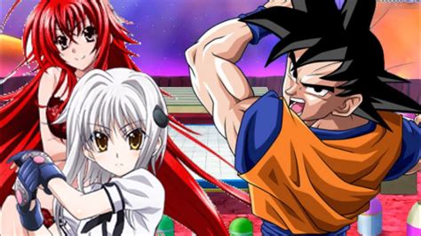 Qhps Goku Iba Al Mundo De High School Dxd Parte Descansa En Paz