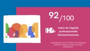 HLi publie son Index 2020 pour l égalité femmes hommes de 92 100