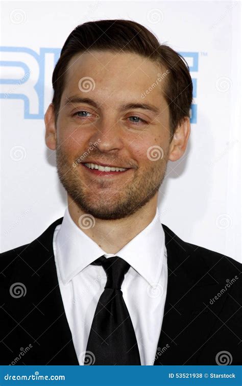 Tobey Maguire Foto De Archivo Editorial Imagen De Celebridad 53521938