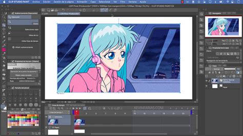 Como hacer Animación LOFI en Clip Studio PAINT Kevin Farias