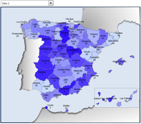 Sintético 93 Foto Mapa De España Por Comunidades Autonomas Provincias Y Capitales Mirada Tensa