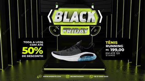 Post Banner Loja Black Friday Toda Loja Até 50 Produto Social