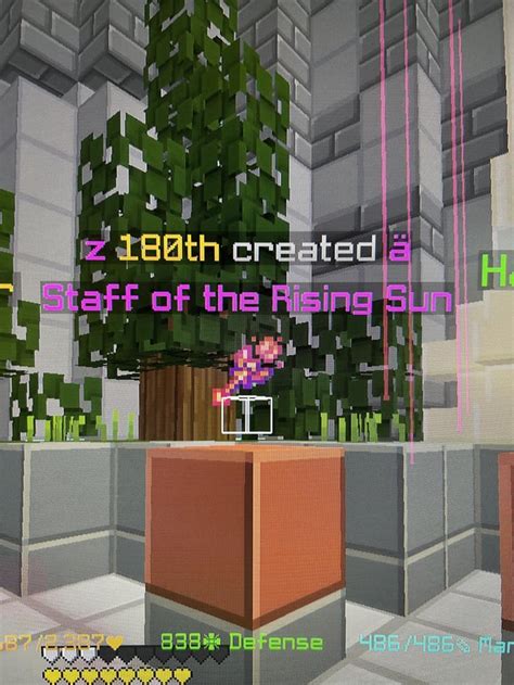 Is this rare? (180th created Staff) : r/HypixelSkyblock