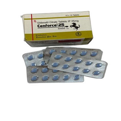 Sildenafil Citrate 25mg Cenforce 25mg Tablets At Rs 20stripe