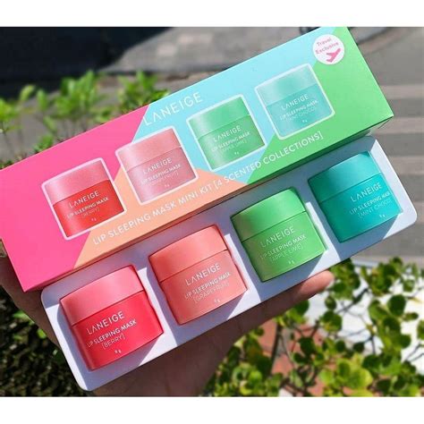 Ready Stock Lip Mask Travel Kit Laneige 8g Shopee Philippines