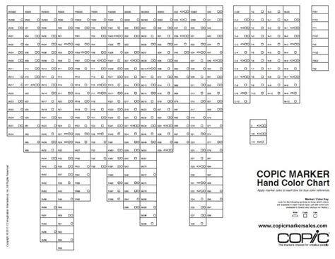 Blank Copic Hex Chart Printable - Best Picture Of Chart Anyimage.Org