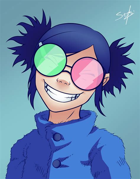 Gorillaz Noodle Fan Art