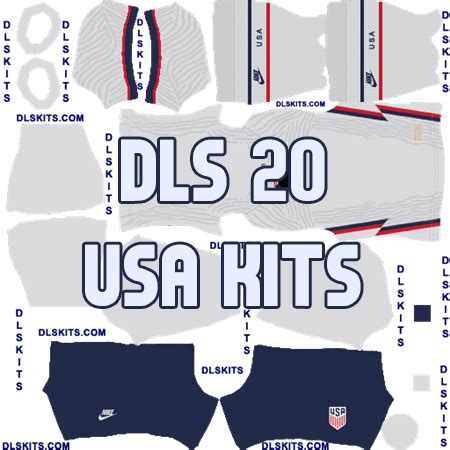 NIKE USA 2020 Dream League Soccer Kits - Dream League Soccer Kits