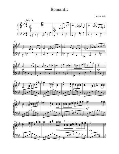 Romantic Sheet music for Piano (Solo) | Musescore.com