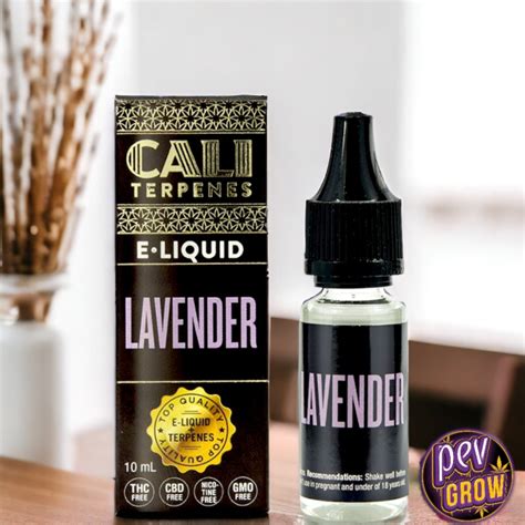 Compra Líquido Vaper Lavender de Cali Terpenes en Pevgrow