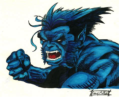 Jim Lees Beast Redraw By Glitterkill On Deviantart