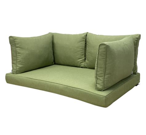 Madison Delige Kussenset Lounge Sage Groen Met Palletkussen