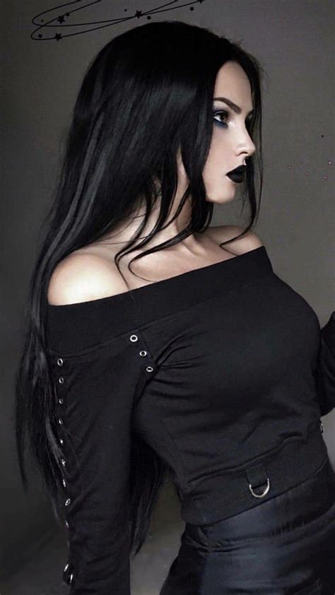 Pin By Ayhanyalpa On Gothic Hair Gothic Fashion Women Gothic