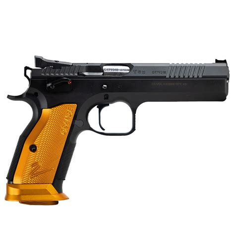 Cz Usa Ts Orange S W Bull Bbl Rd Blk Handgun W Polycoat