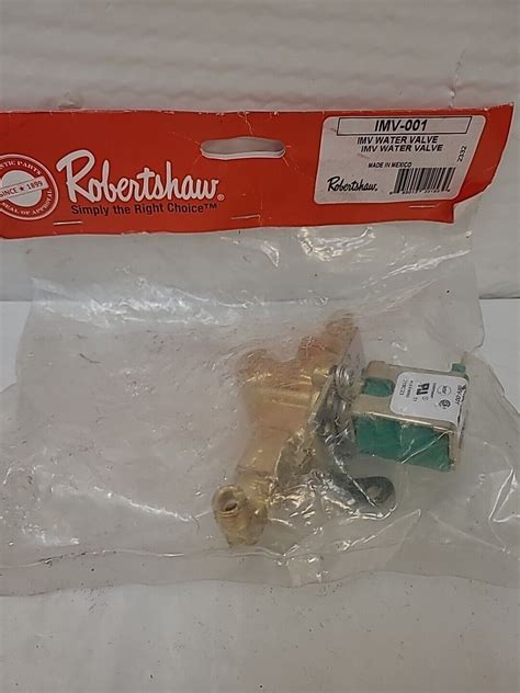 Robertshaw Imv Ice Maker Water Valve Fnpt See Description