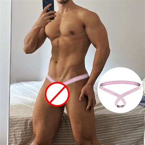 New Gay Sexy Men Underwear Jockstrap Cotton Sissy Thong Man Lingerie Hollow Male G Strings Jock