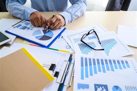 Premium Photo Businessman Working At Desk In Office