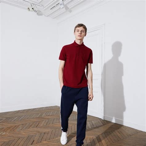 Lacoste Paris Erkek Regular Fit Bordo Polo Xl Ph Occasion