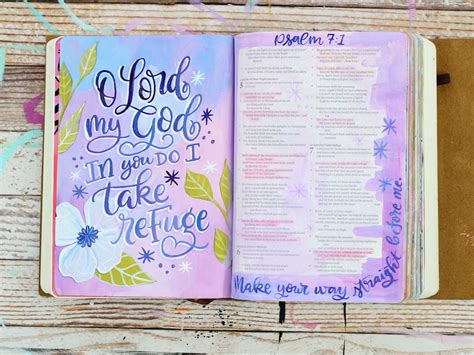 Bible Art Journaling The Psalms MakeWells