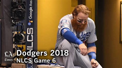 Dodgers Nlcs 2018 The Dodgers Lose Nlcs Game 6 Youtube