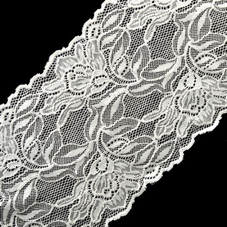 Floral Raschel Stretch Lace Trim 6 1 4 Joyce Trimming