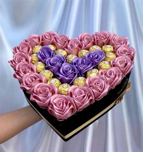 Heart Shape Eternal Rose Box Forever Rosesrosas Eternasflower