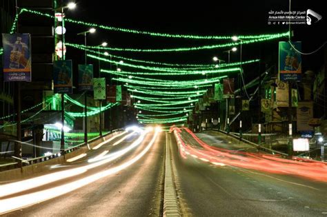 بالصور صنعاء تكتسي باللون الأخضر بمناسبة المولد النبوي الشريف