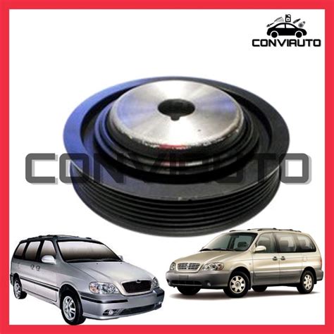 KIA CARNIVAL NAZA RIA CRANKSHAFT PULLEY WITH RUBBER Shopee Malaysia