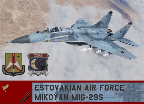 Estovakian Air Force Mig S Ace Combat Th Fs