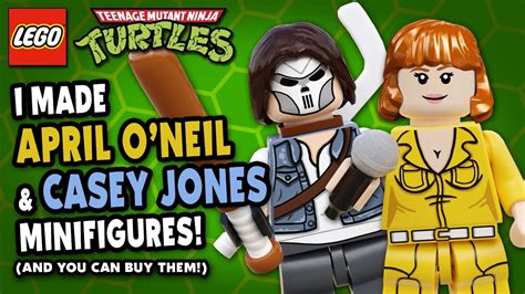 LEGO Teenage Mutant Ninja Turtles April O Neil Casey Jones Classic