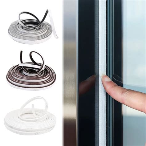 M Self Adhesive Door Windproof Brush Strip Window Sound Insulation